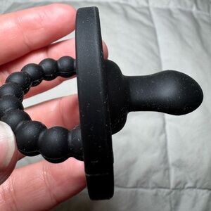 Ryan & Rose black (flat) 0-9 months pacifier